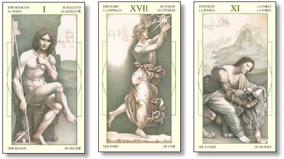 RAR Leonardo DA Vinci Set CARTI TAROT ed lim 2003 de colectie-SIG