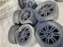 Лети джанти R 17 / 5 x 108 - 60.1 централен отвор/ със зимни гуми 6 бр