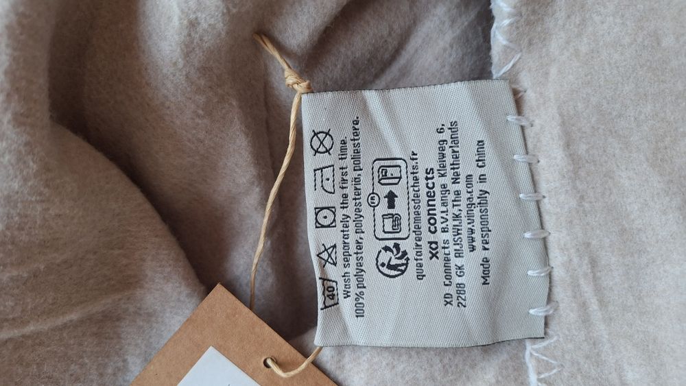 Poncho bej, calduros Vinga