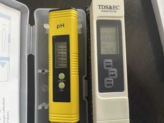 НОВ!Цифров тестер за вода 0.0-14.0 PH 2бр. TDS метър