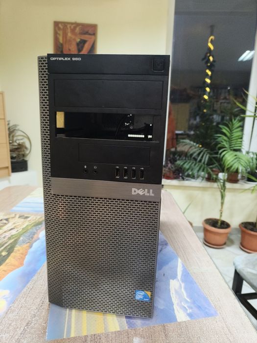 Компютър Dell optiplex 960 4gb ram, workstation,. Сървър