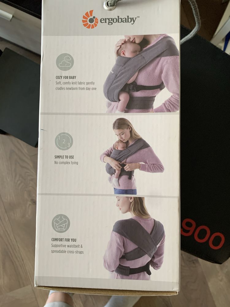 Ergobaby Embrace ергоночична раница