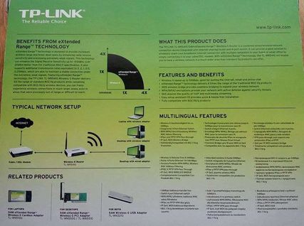 Router wireless TL-WR541G