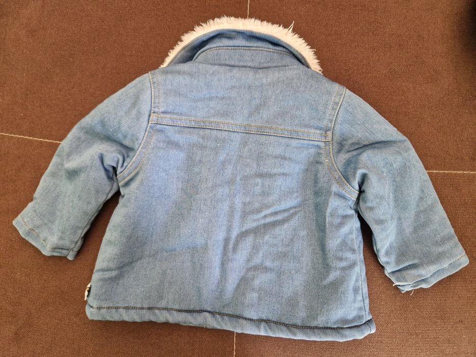 Зимно дънково яке за бебе - Sergent Major