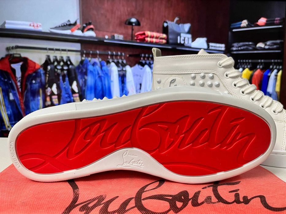 *REDUCERE* Adidasi-sneakers high-ghete Christian Louboutin "Orlato"