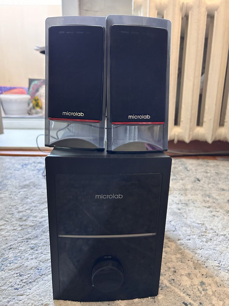 Колонки Microlab с сабвуфером