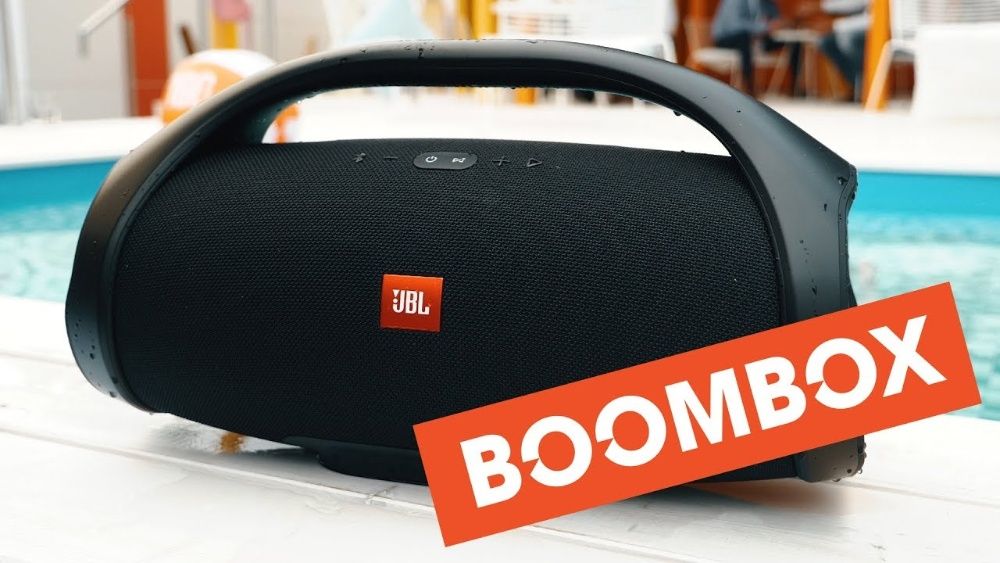 НАЙ-ГОЛЯМАТА JBL BOOMBOX 2x30W 10000mah батерия колона колонка usb sd