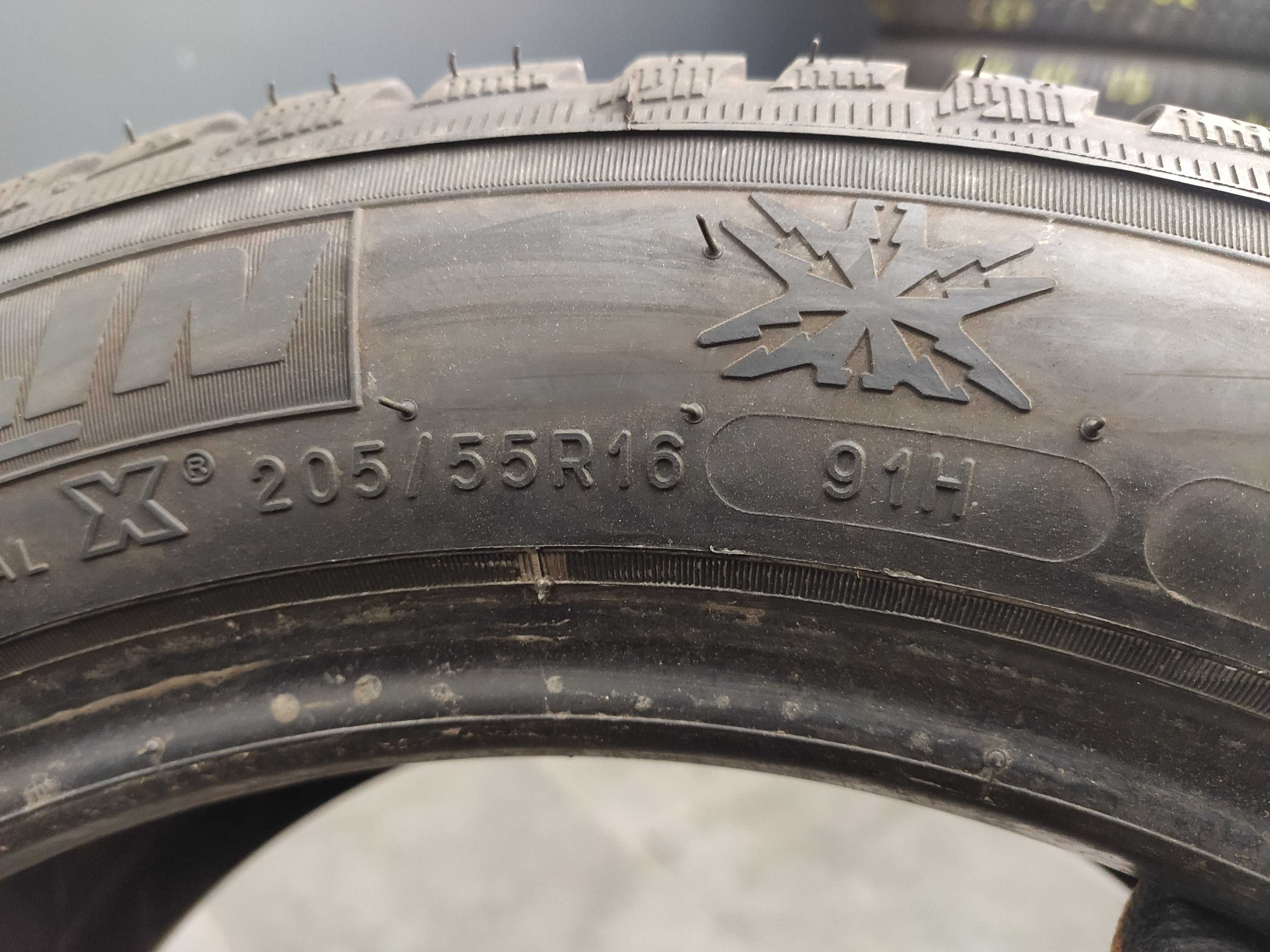 1бр Зимна Гума 205 55 16 - Michelin Runflat - DOT 2021