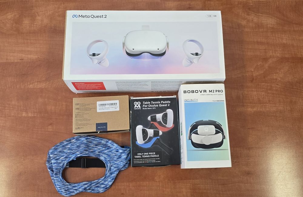Oculus Meta Quest 2, 128GB, ochelari VR plus accesorii extra