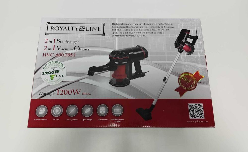Aspirator cu cablu Royalty+Line 1200W (#1449#)