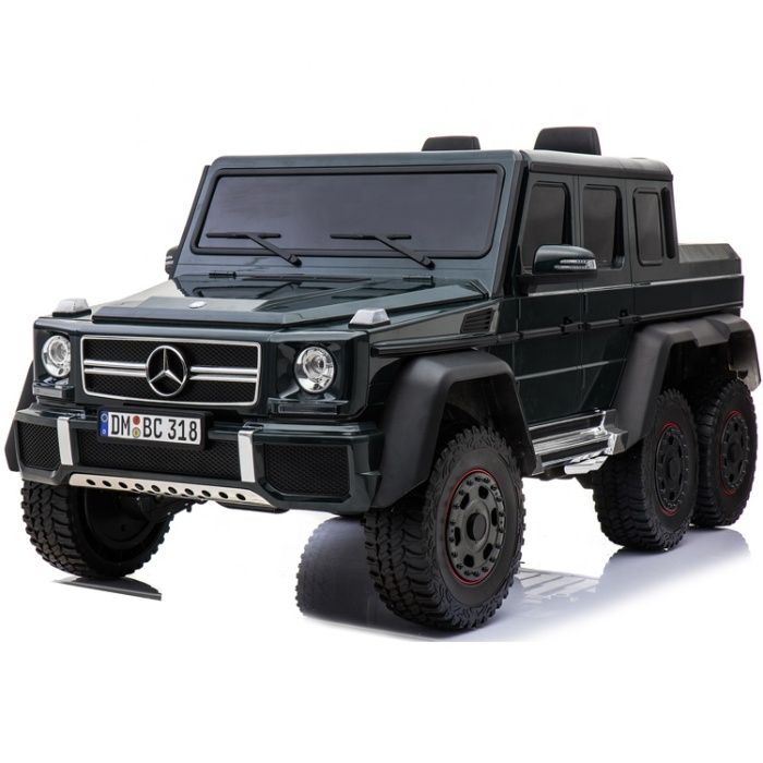 Masina electrica Mercedes G63 6x6 Premium cu 4 motoare #Negru