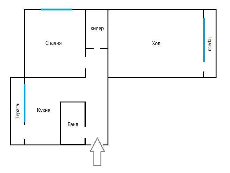Продава се Тристаен апартамент в Варна, Победа - 60 кв.м за 1834 €/кв.м - Снимка #11
