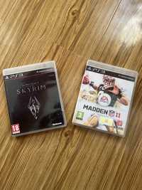 Skyrim si Madden 11 - PS3 - Oferta