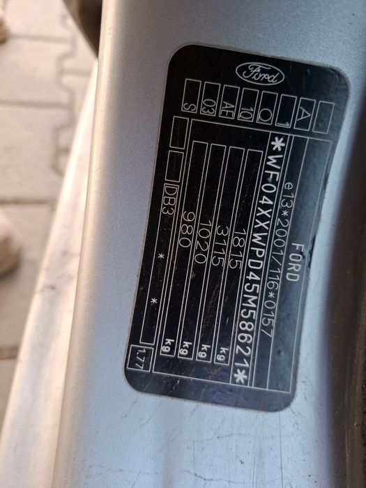 Elemente Caroserie Ford focus 2 Sedan 1.6Tdci An 2007