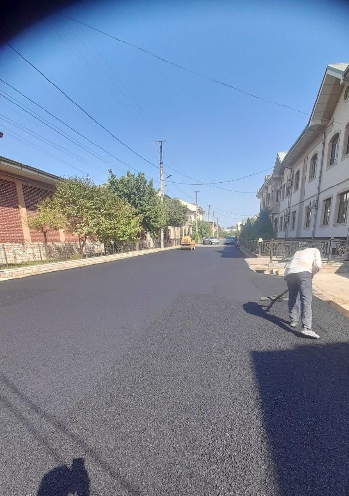 Asfalt ishlarini qilamiz