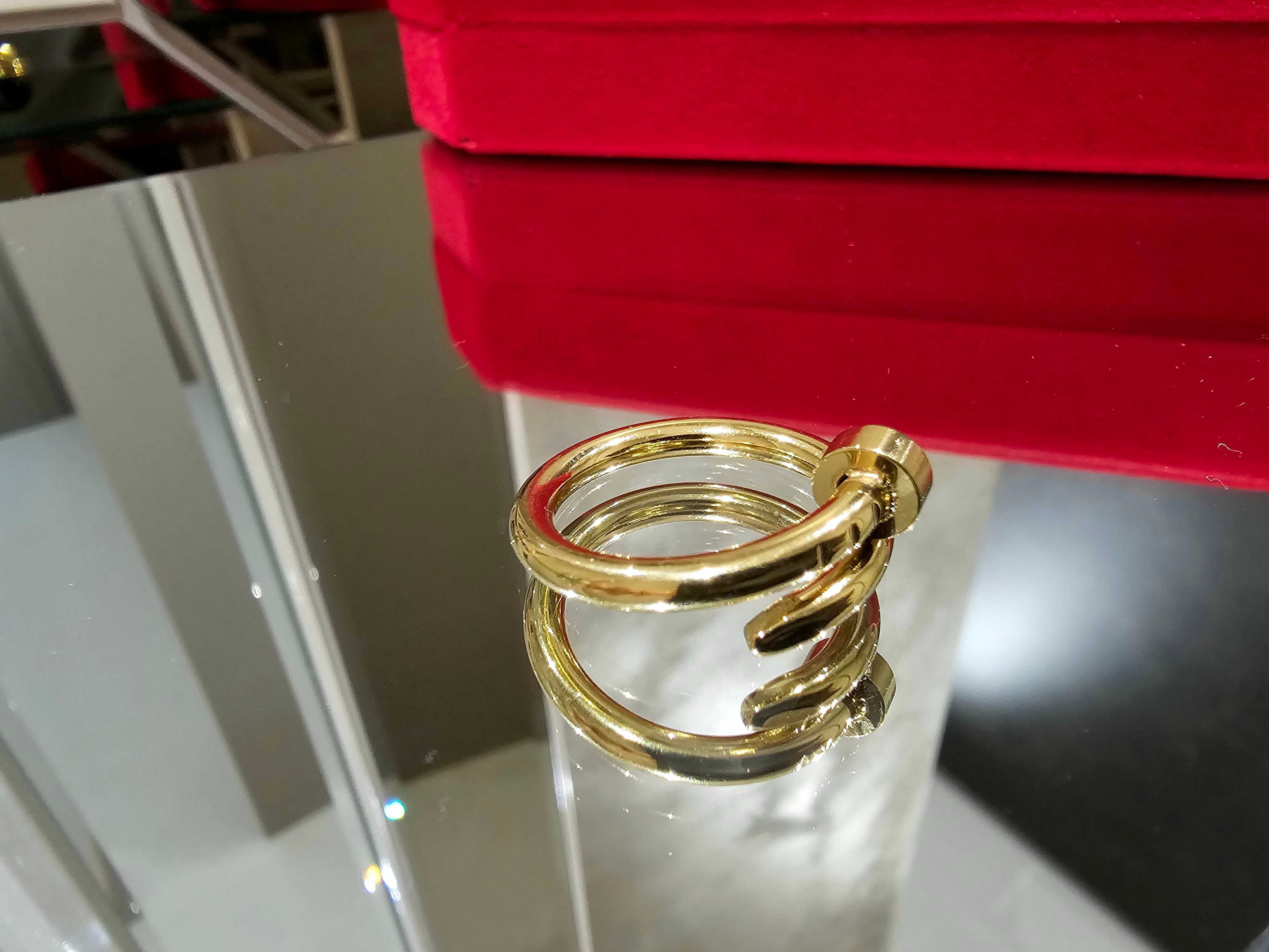 CARTIER Nail Juste un Clou Classic Gold Пръстен Пирон