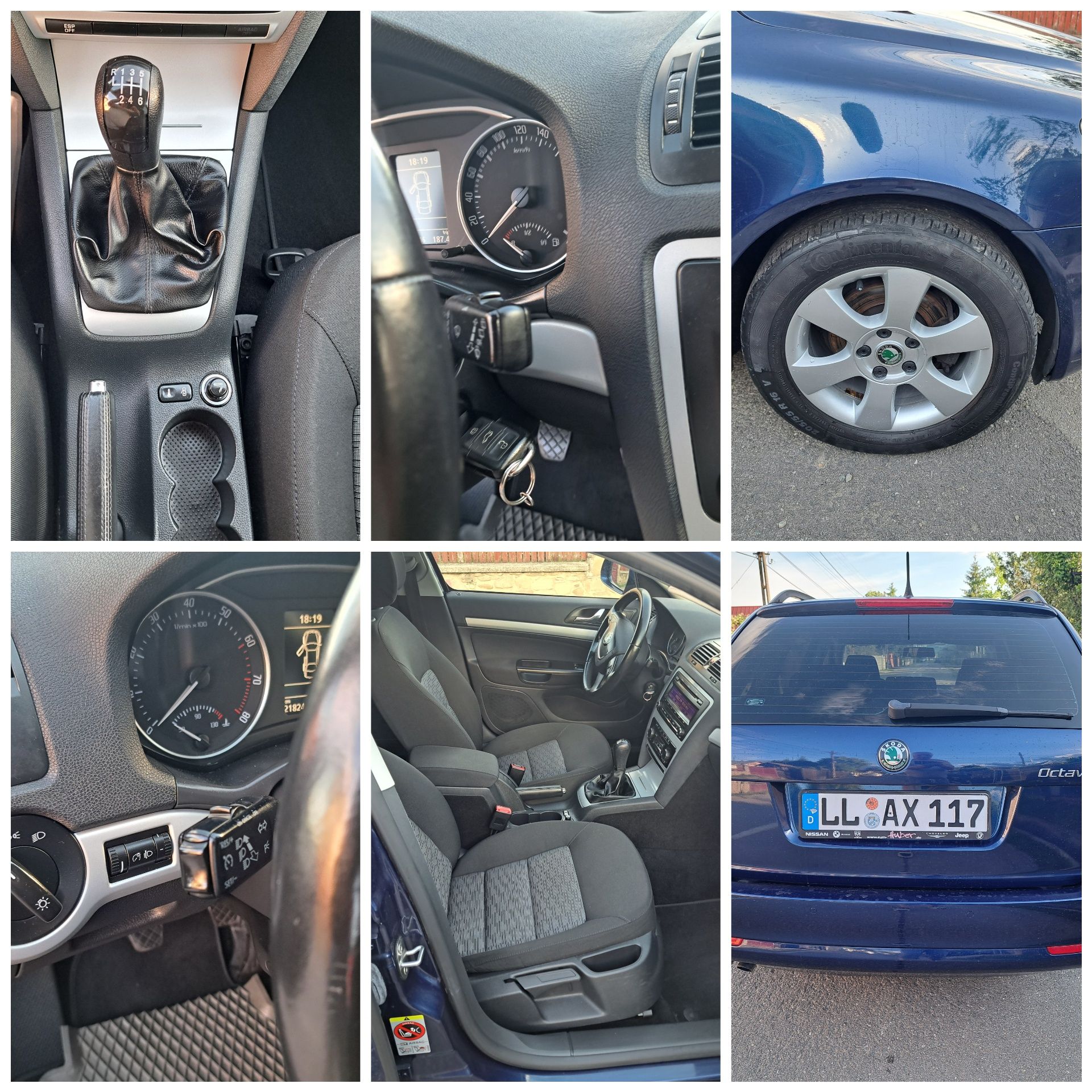 Skoda Octavia An 2010 motor 1,4 benzina 122 cai euro 5 clima
