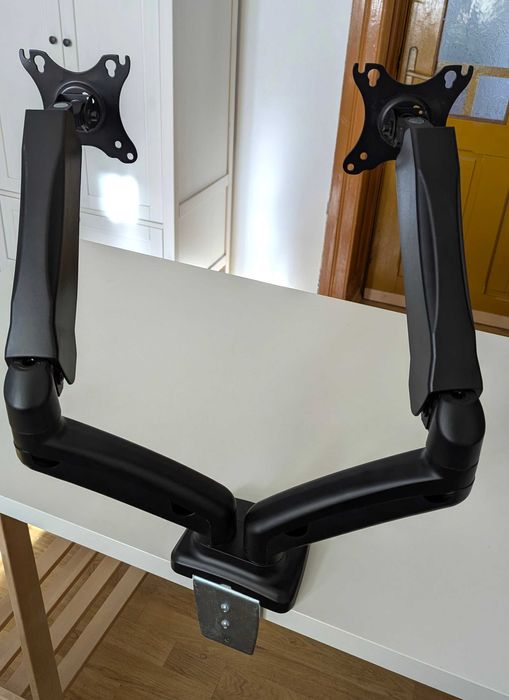 Suport 2 monitoare A+ SML134, 13 - 27 inch, negru