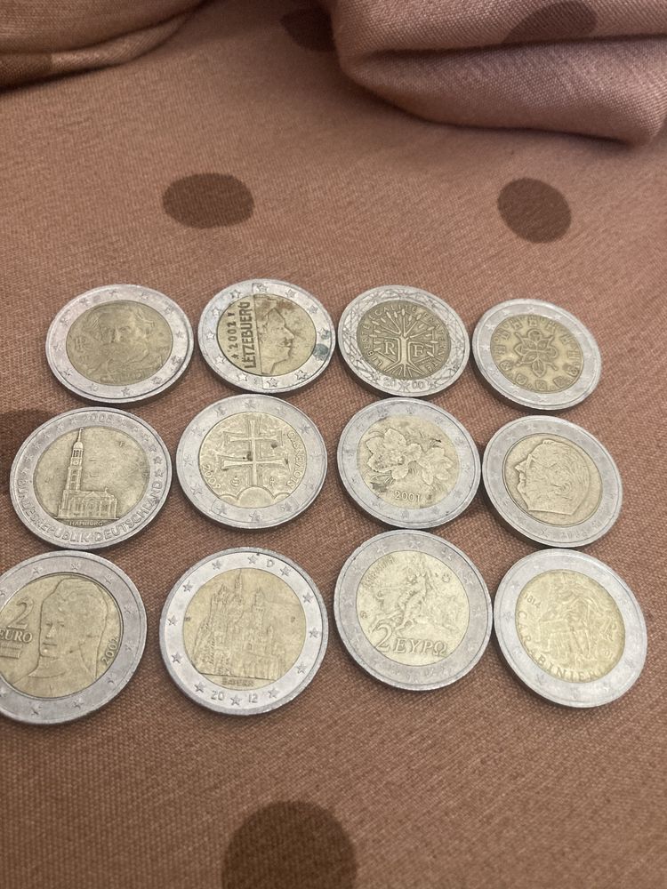 Monede de 2 euro