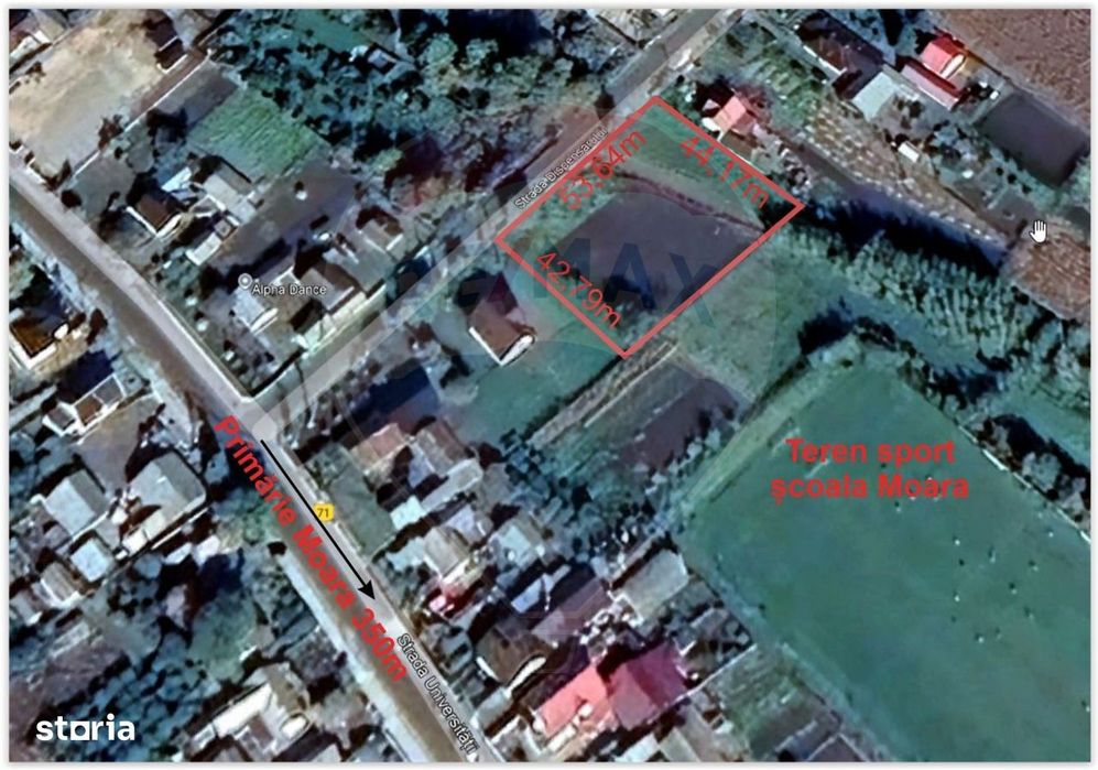 REPOZITIONARE DE PRET!! - Teren 2,226mp Moara / Strada Dispensarului