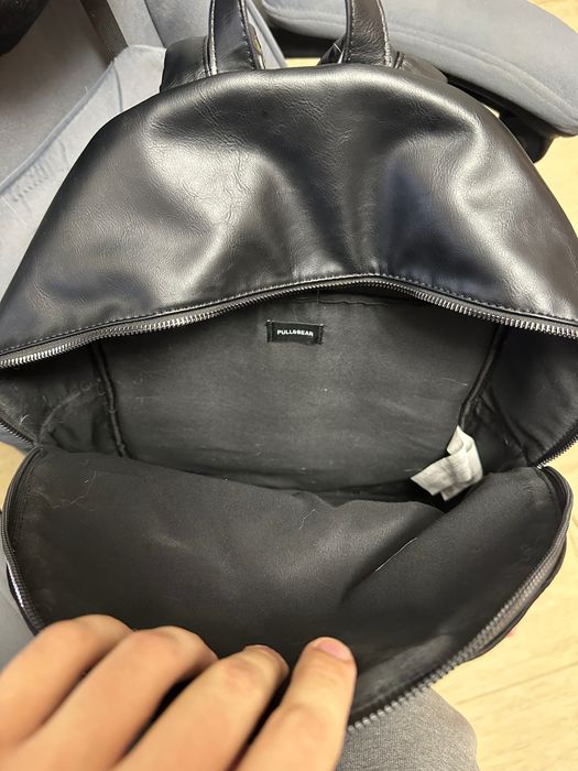 Ghiozdan/Rucsac Pull & Bear Piele