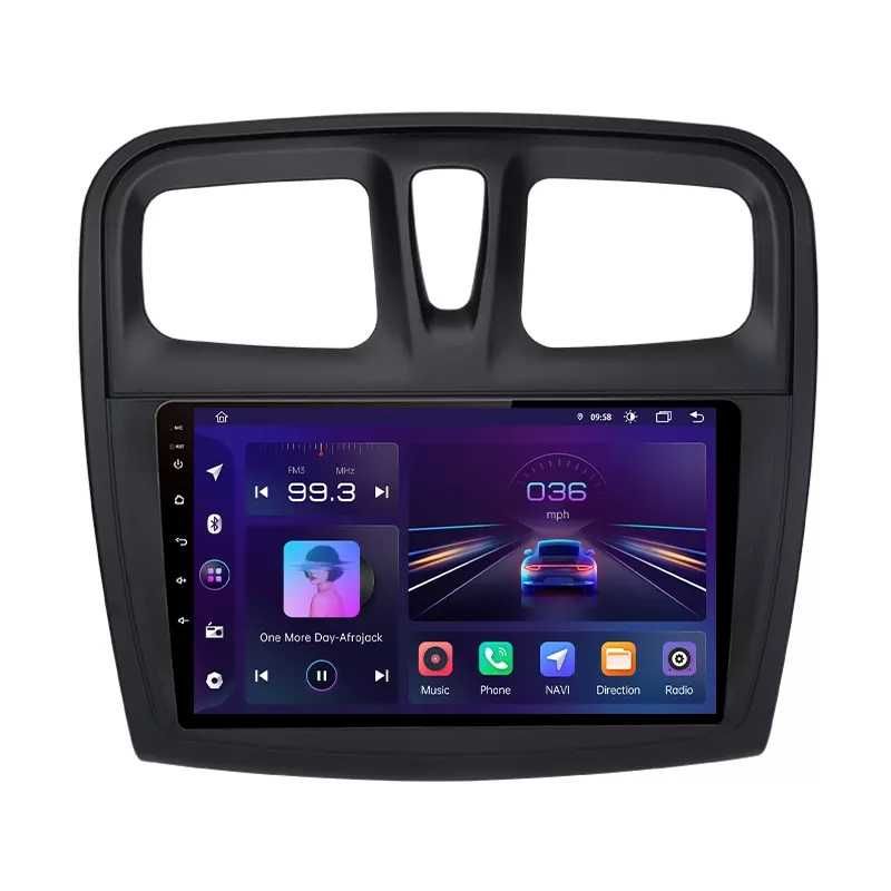 Navigatie Dedicata Dacia Logan (2012-2020), 9Inch, Bluetooth, Carplay