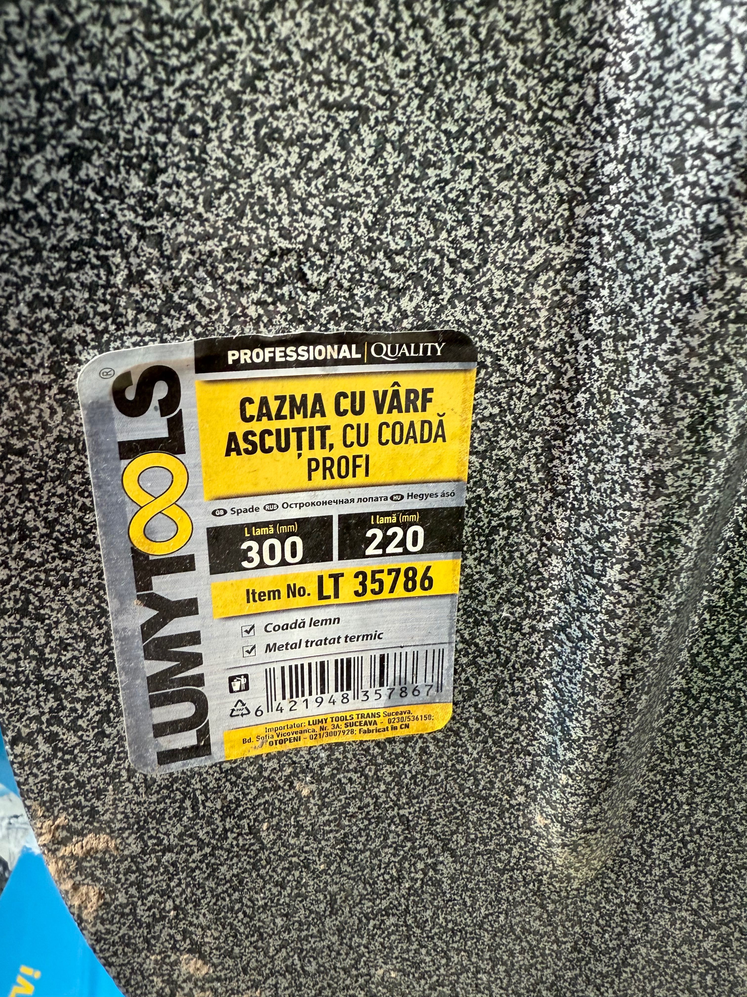 Vand cazma cu varf ascutit, cu coada profi 50 ron