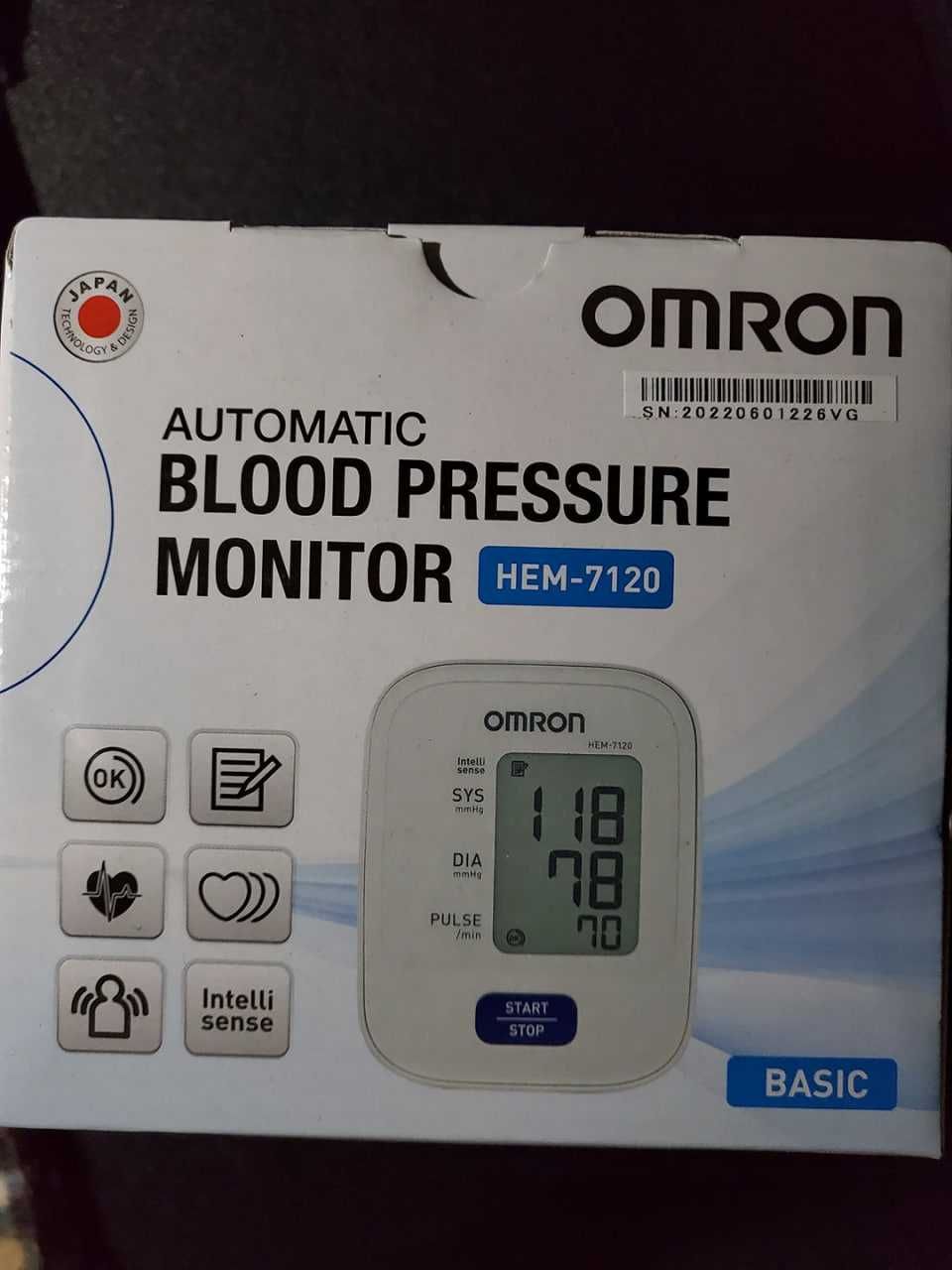 OMRON, HEM-7120, Tonometr