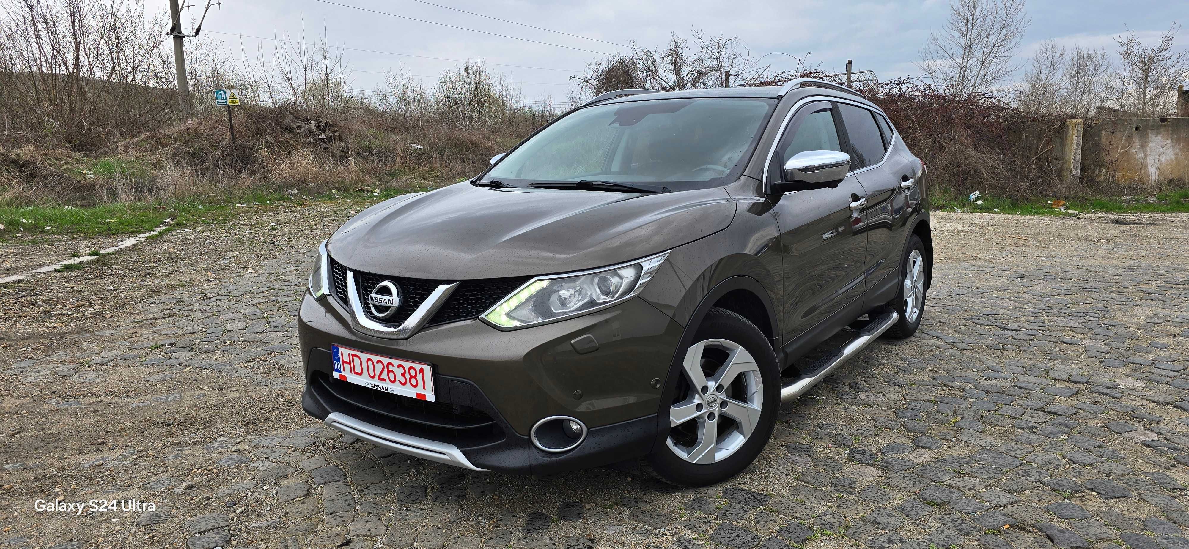 Nissan Qashqai/2015/1,2DIG/116 cp/TEKNA/Navi/Piele/Panoramic/Camere360