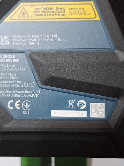 Vind nivela laser Bosch