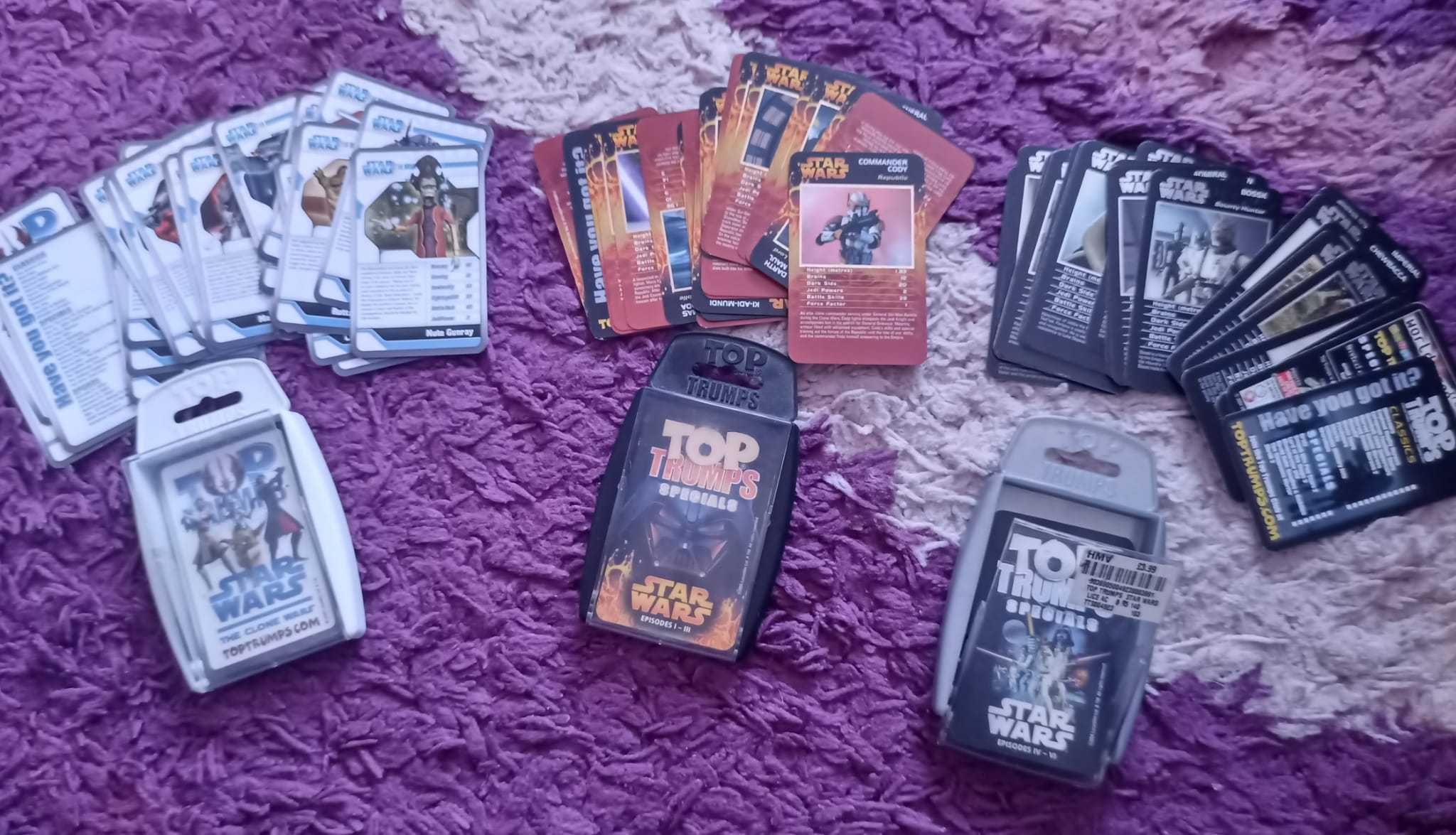 Cartonase de joc cu personaje Star wars