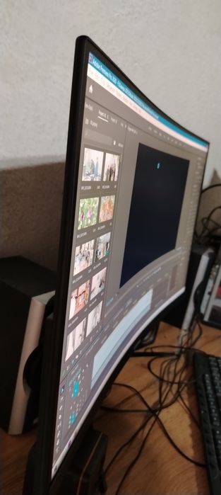 Manitor Everel 27" FullHD Curved 200hz, HDMI+DP