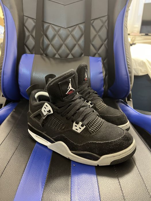 Vand jordan 4 black canvas ORIGINALI