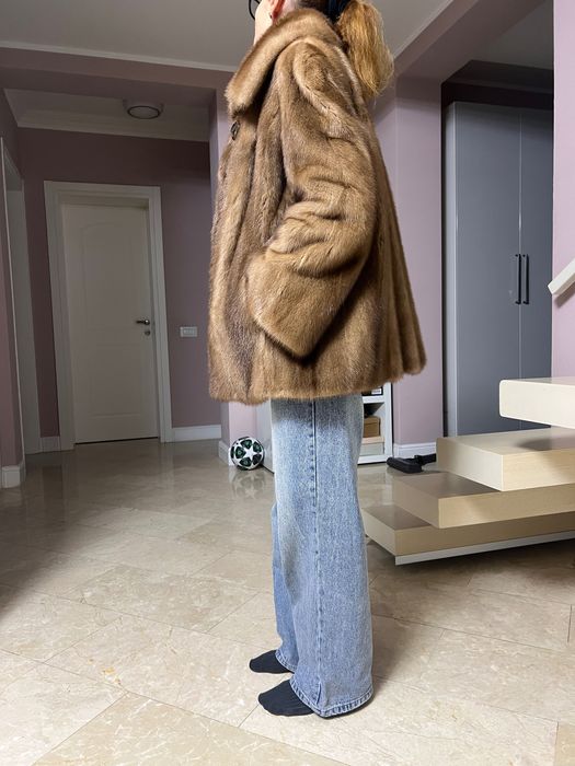 Haina din blana de vizon /nurca