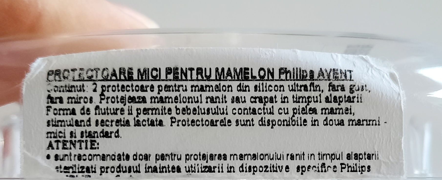 Protectii mamelon S - Philips Avent