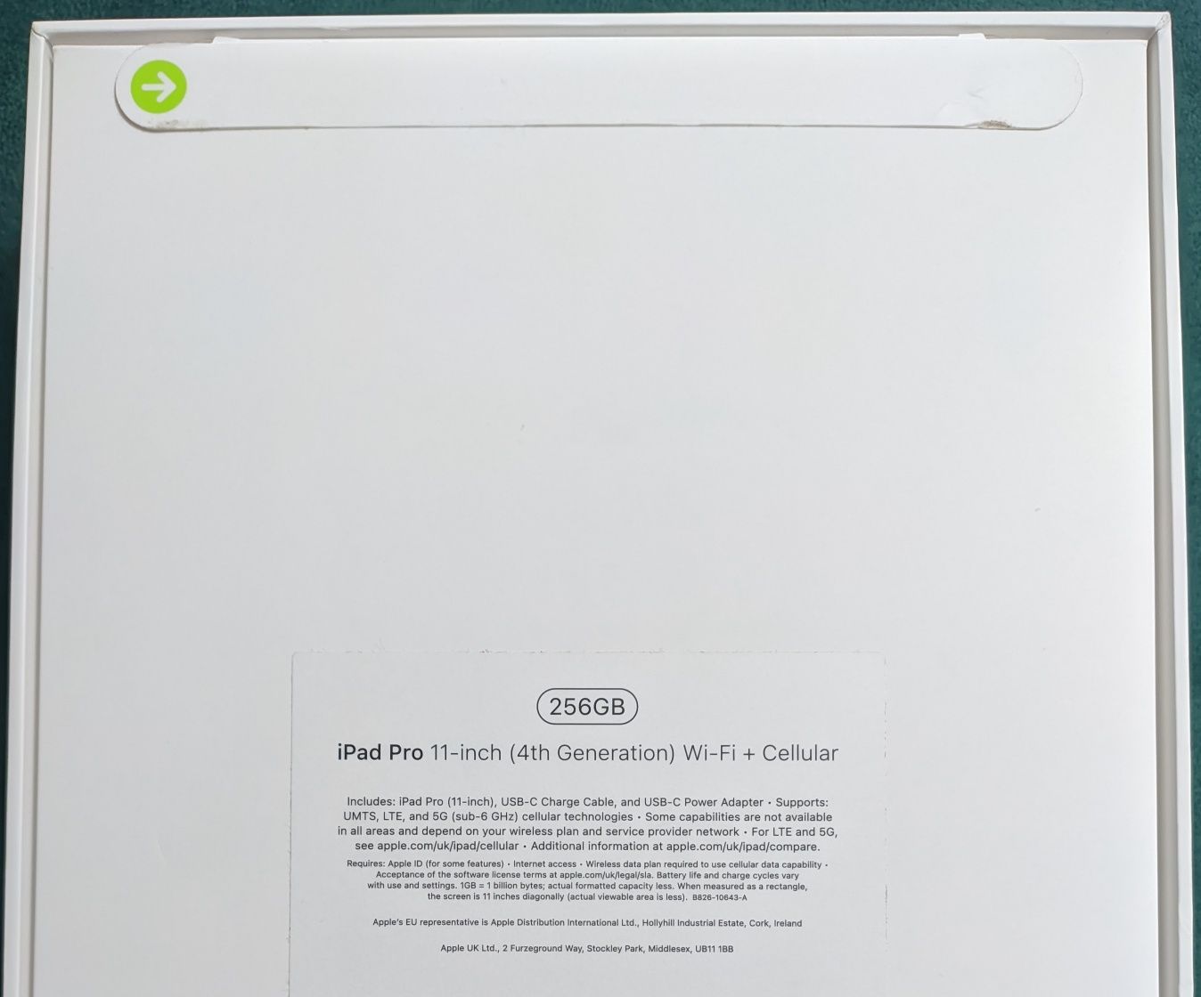 НОВ iPad Pro 11-inch (4th gen) Wi-Fi + Cellular