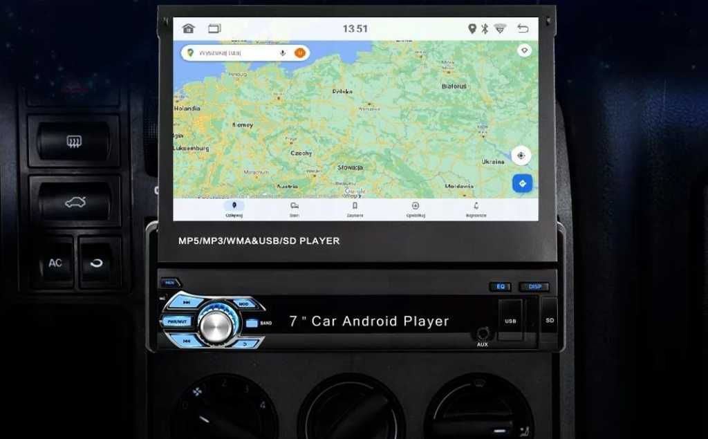 Мултимедия/Навигация-Android, 1 DIN,7 inch,GPS,Touch Screen с Камера.