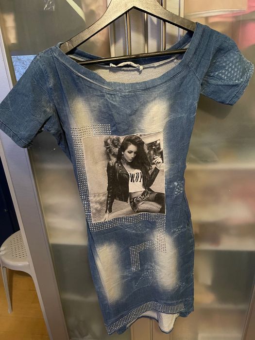 Rochie de zi albastra