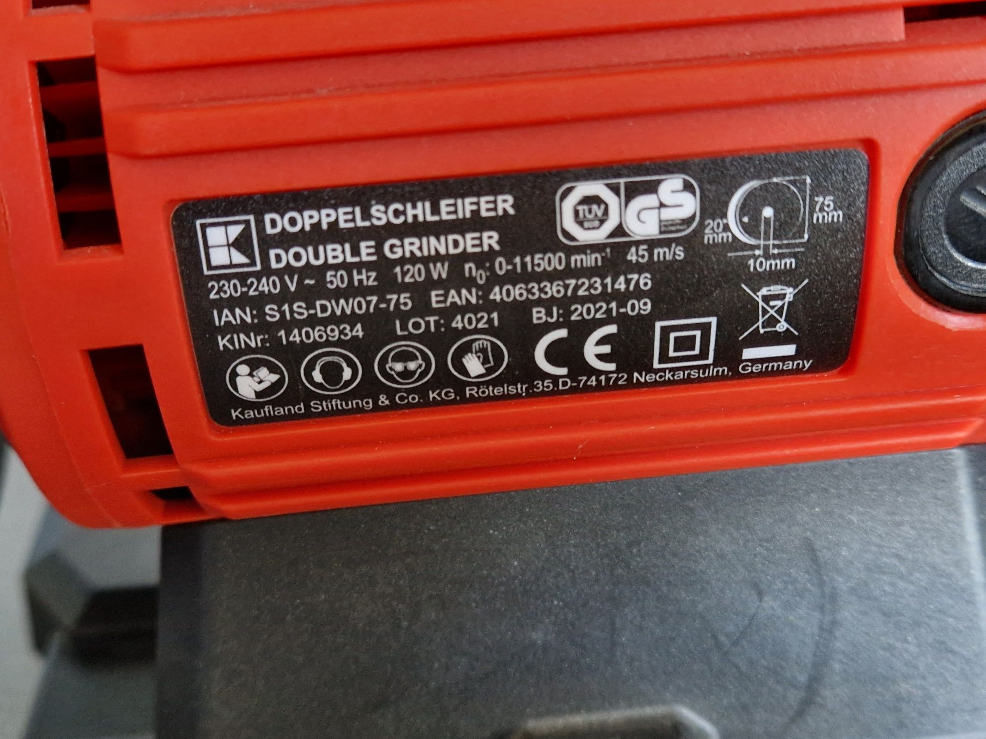 Polizor dublu de banc