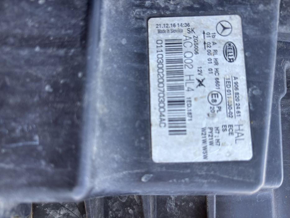 Vand far drepata mercedes sprinter 2015