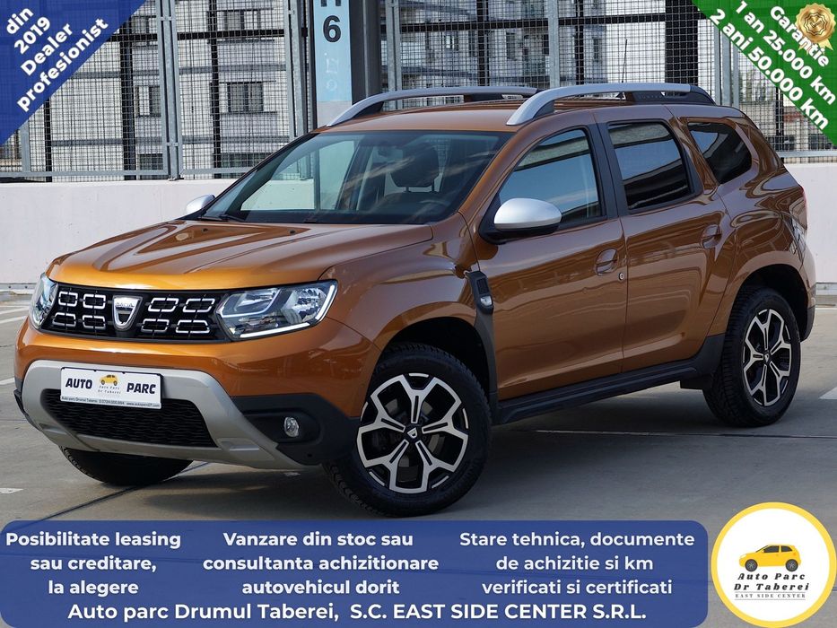 Dacia Duster Duster 1.3 TCe Adventure 150CP 2019 camera video senzori garantie 1 an