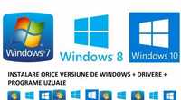 Instalare Windows 11, 10,7,8,xp sp3,Programe,Office,Antivirus.