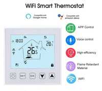Termostat smart cu fir HYSEN HY603-WIFI- Tuya  - google home TR GRATIS