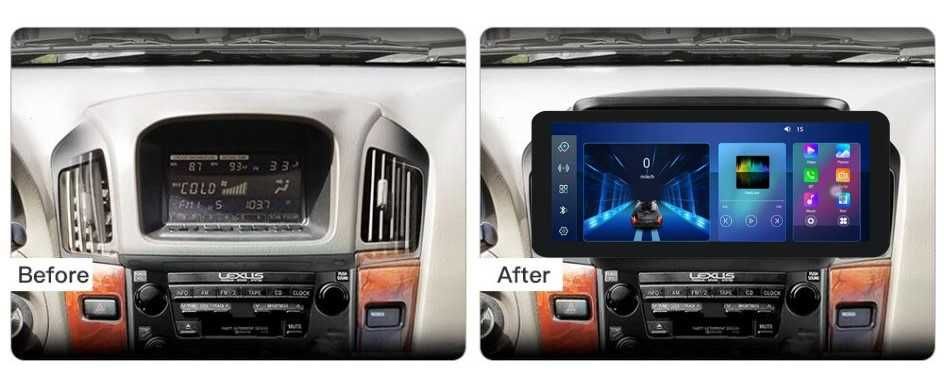 LEXUS RX300 / TOYOTA HARRIER 1998-2005 - 9'' Андроид Навигация, 9363