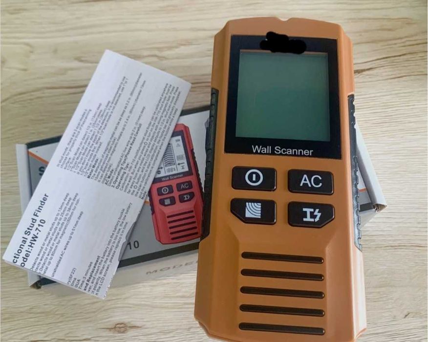 Detector multifuncțional de montanți (scaner de perete pt structura)