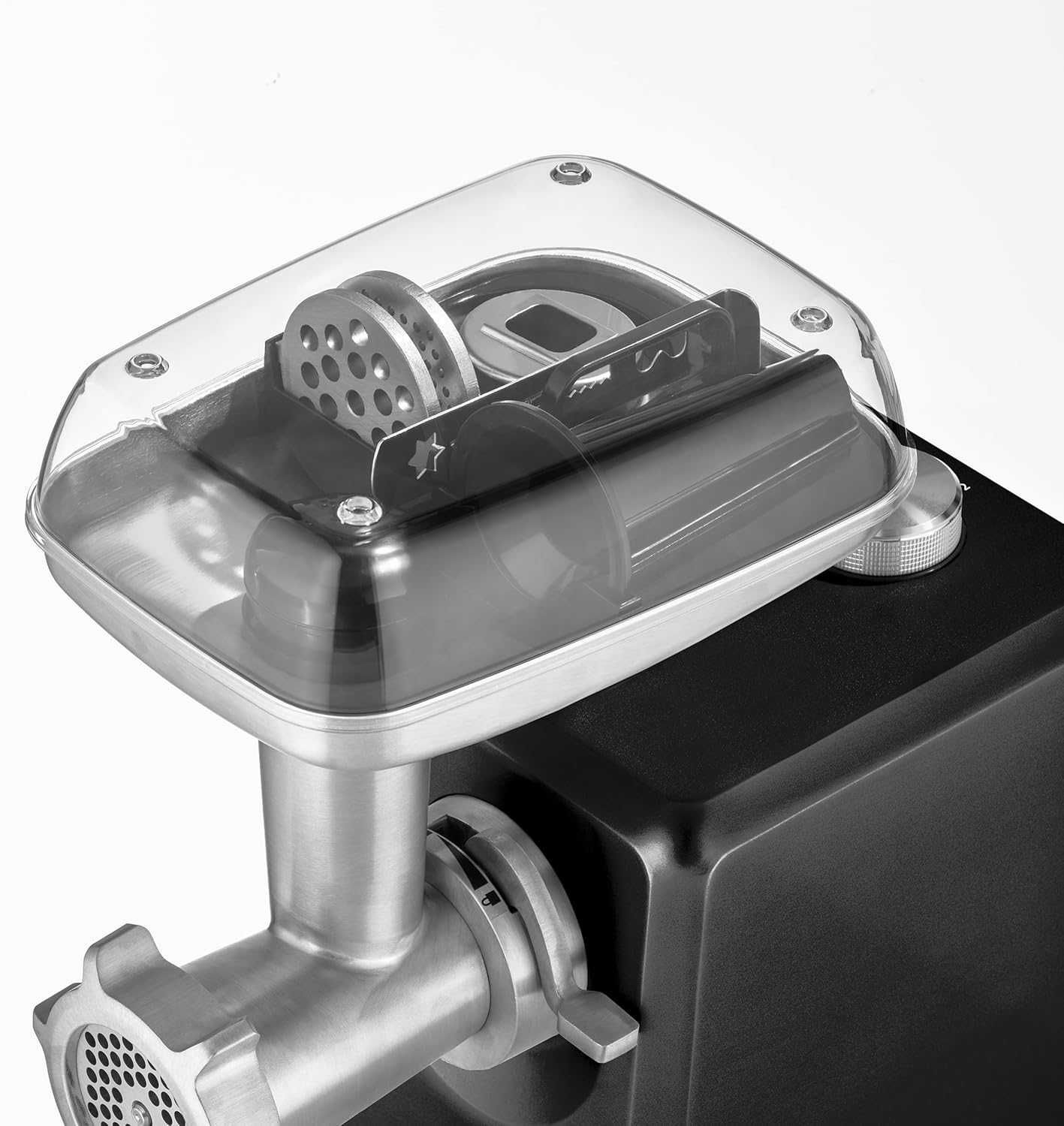 Месомелачка Caso FW 2500 (Черна) 2500W машина за мелене на месо