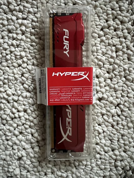 Modul RAM 1 x 8GB DDR3 HyperX Fury