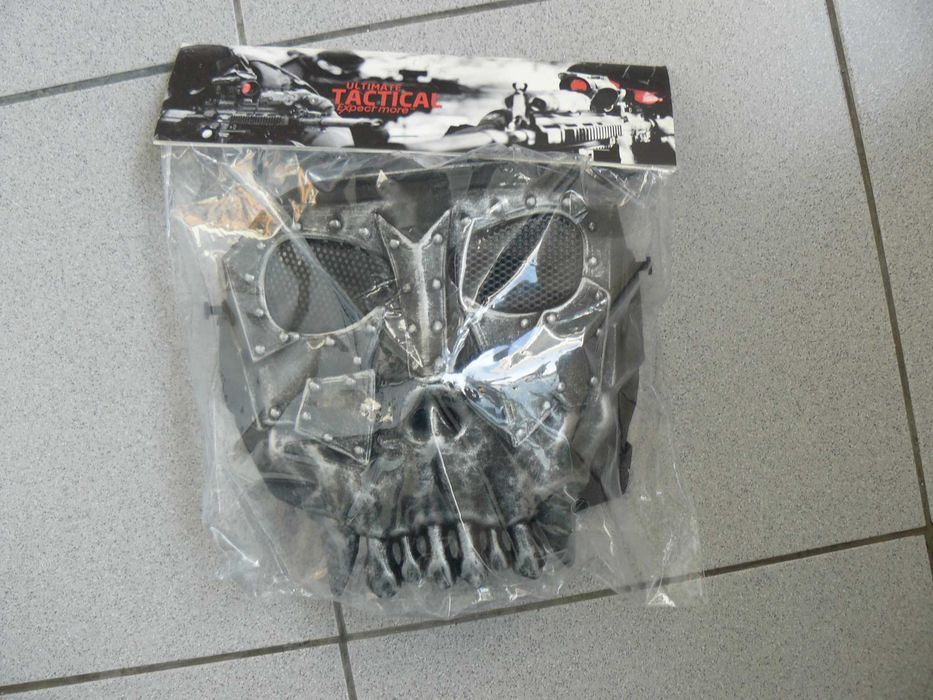 Masca Protectie Airsoft MAS-55 ULTIMATE TACTICAL, Noua, Silver