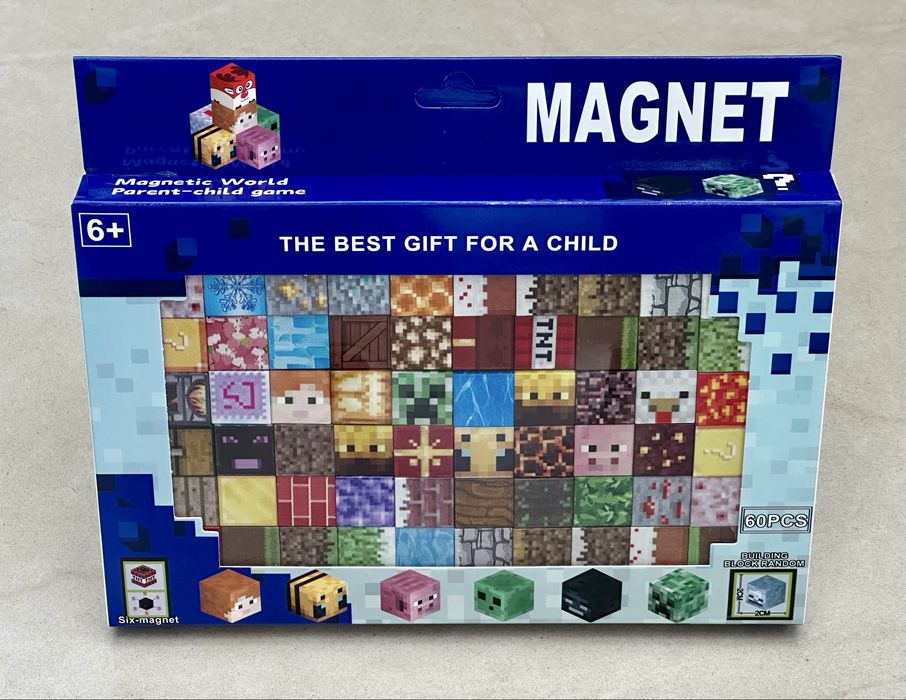 Магнитни кубчета Майнкрафт /Minecraft Magnetic Blocks
