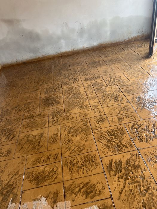 Beton amprenta si simplu